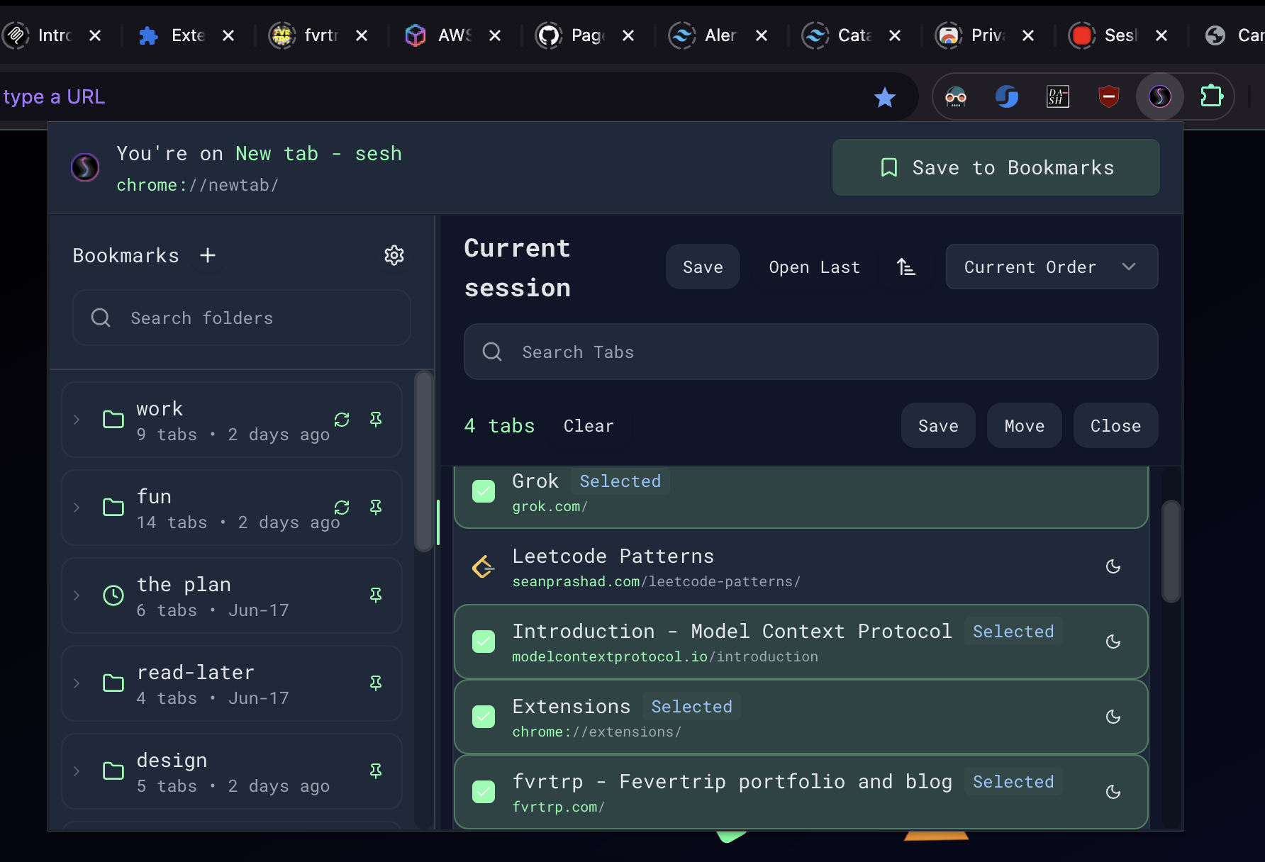 Powerful Sessions Widget